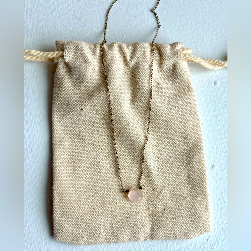 Luna Norte Rose Quartz Chain